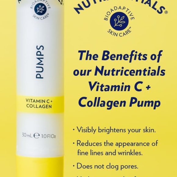 Nuskin Skincare Nutricentials Vitamin C Collagen Pump Poshmark